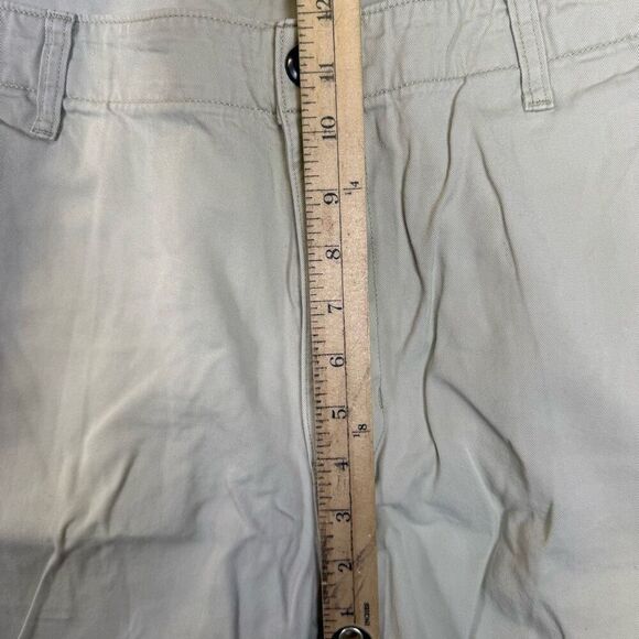 Patagonia Mens Size 40 Organic Cotton Stand Up Shorts Tan Khaki Pockets - Picture 3 of 7